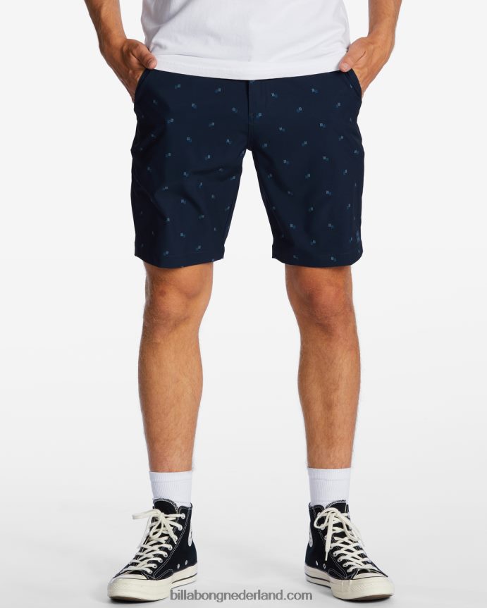 Billabong Heren crossfire midden onderdompelbare 19'' shortmarine 4D20H253