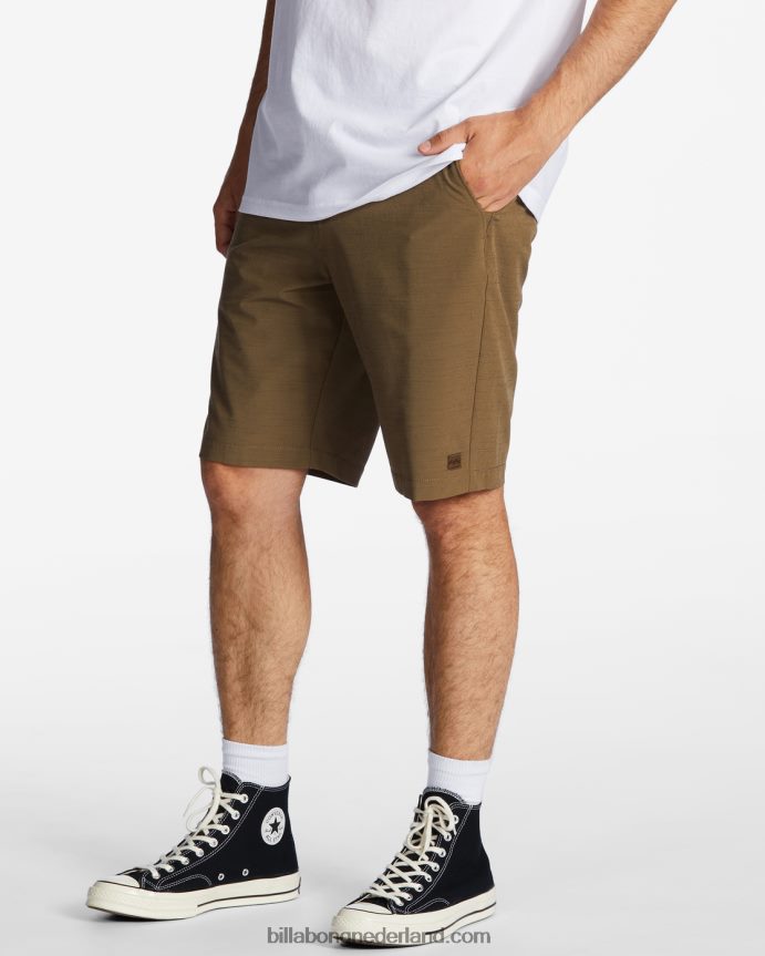 Billabong Heren crossfire slub onderwaterbroek 21''aarde 4D20H505