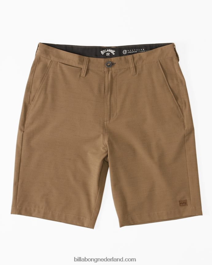 Billabong Heren crossfire slub onderwaterbroek 21''aarde 4D20H505