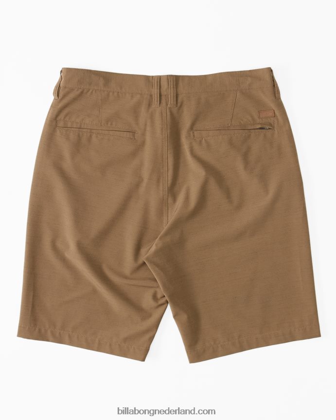 Billabong Heren crossfire slub onderwaterbroek 21''aarde 4D20H505