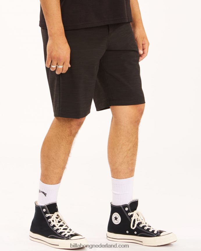 Billabong Heren crossfire slub onderwaterbroek 21''zwart 4D20H249