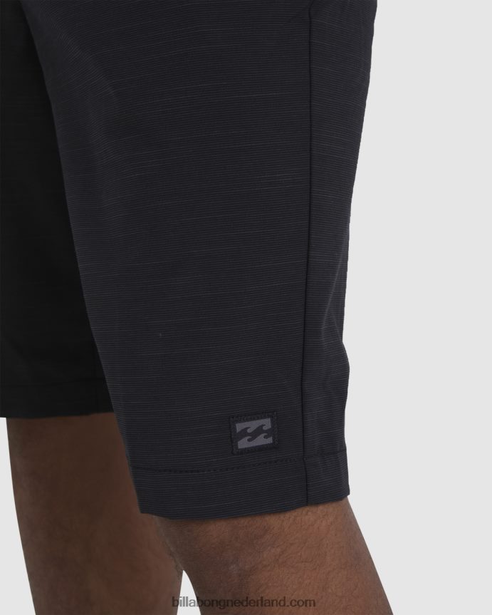 Billabong Heren crossfire slub onderwaterbroek 21''zwart 4D20H249