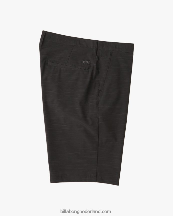 Billabong Heren crossfire slub onderwaterbroek 21''zwart 4D20H249