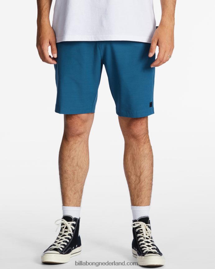 Billabong Heren crossfire slub onderwaterbroek van 19''Diepblauw 4D20H500