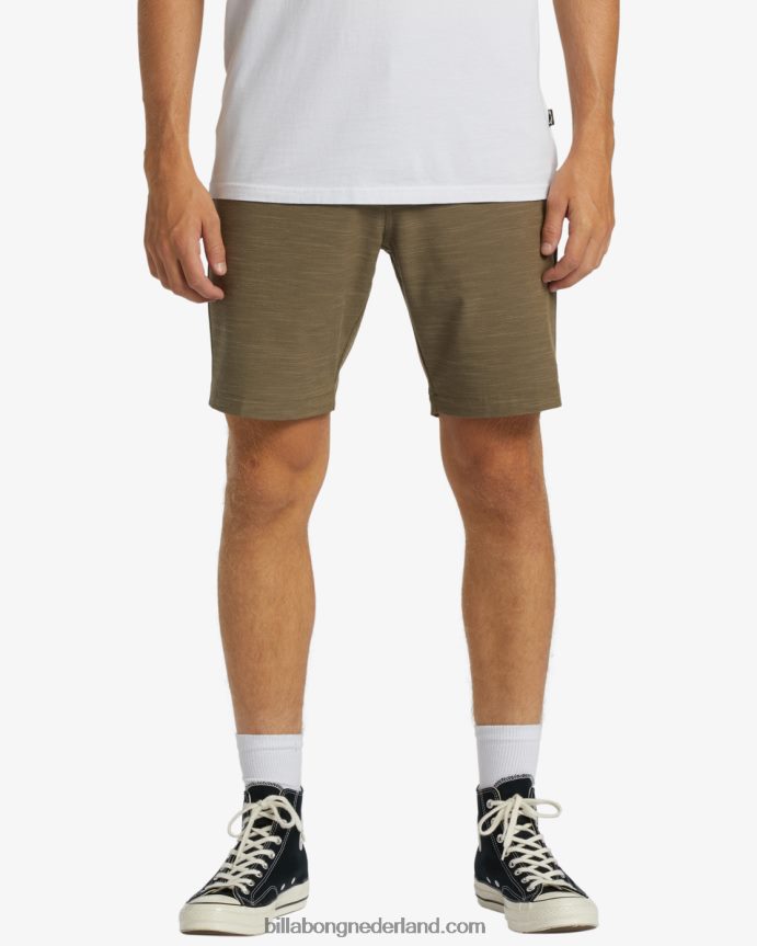 Billabong Heren crossfire slub onderwaterbroek van 19''blaffen 4D20H437