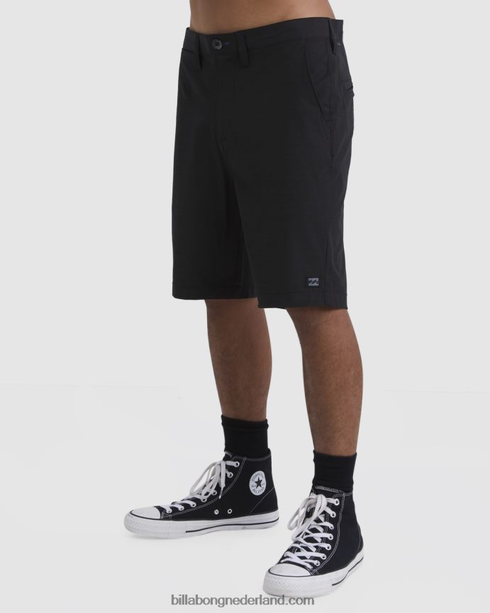 Billabong Heren crossfire solide dompelbroek 20''zwart 4D20H277