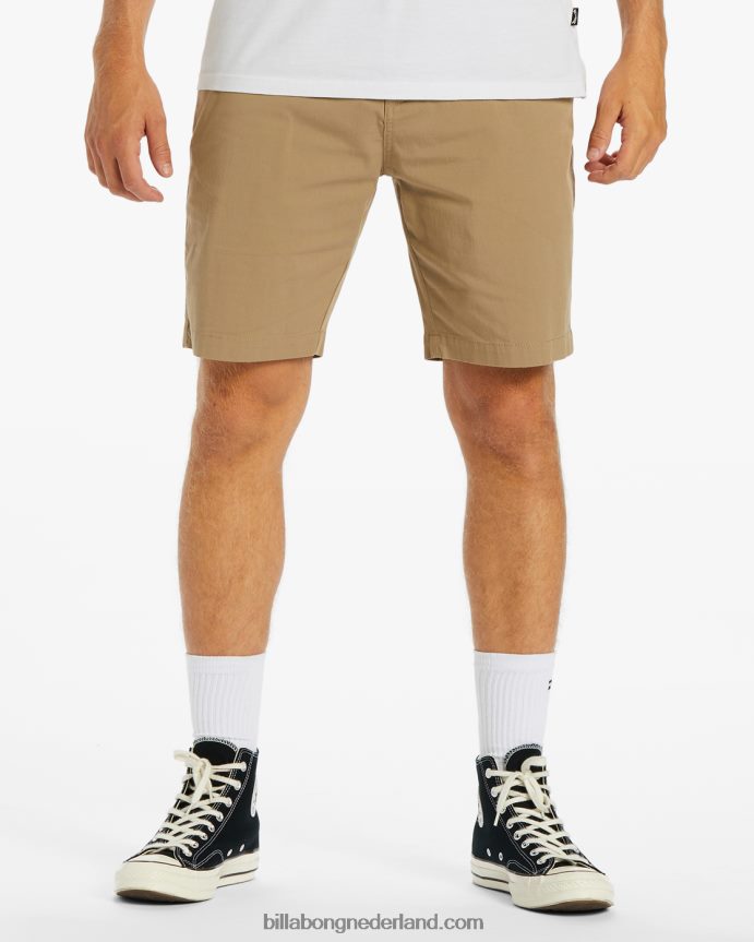 Billabong Heren korte broek van 20'' van carter performancekhaki 4D20H553