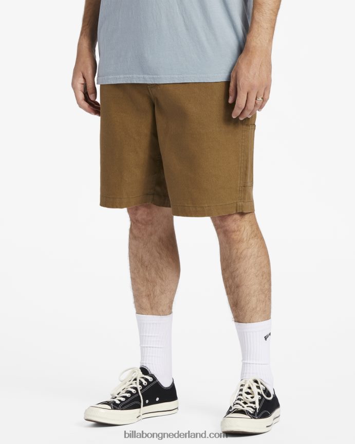 Billabong Heren union jean timmerman korte broekOtter 4D20H344
