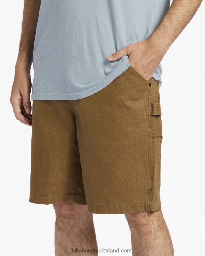 Billabong Heren union jean timmerman korte broekOtter 4D20H344