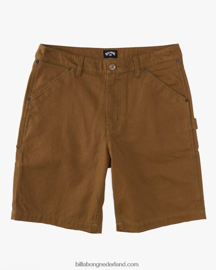 Billabong Heren union jean timmerman korte broekOtter 4D20H344