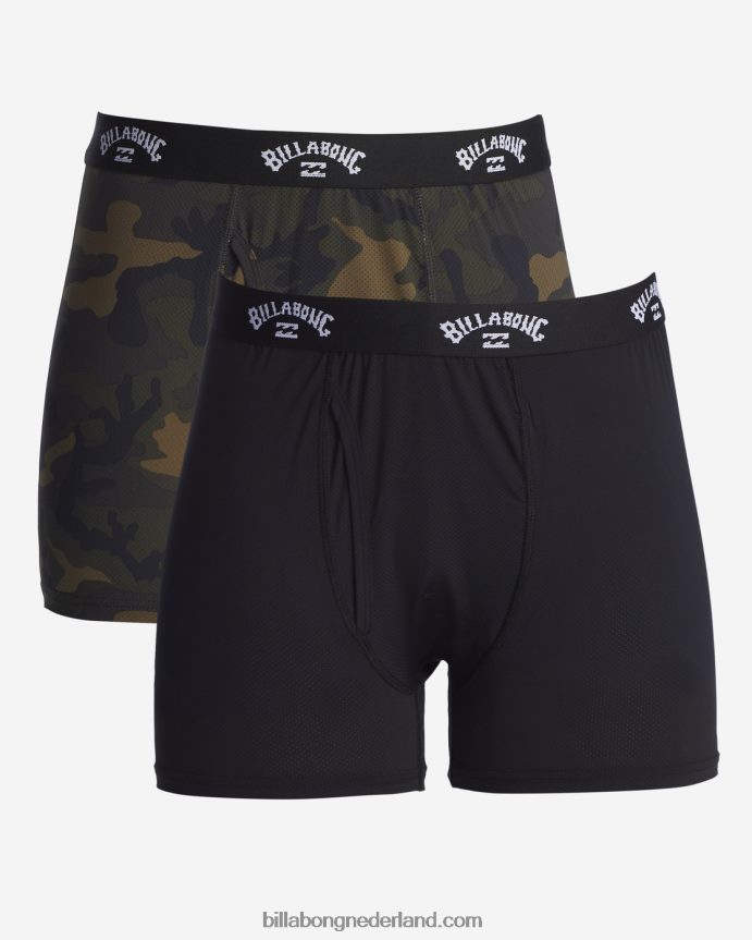 Billabong Heren 2-pack performance boxershortsolijf 4D20H285