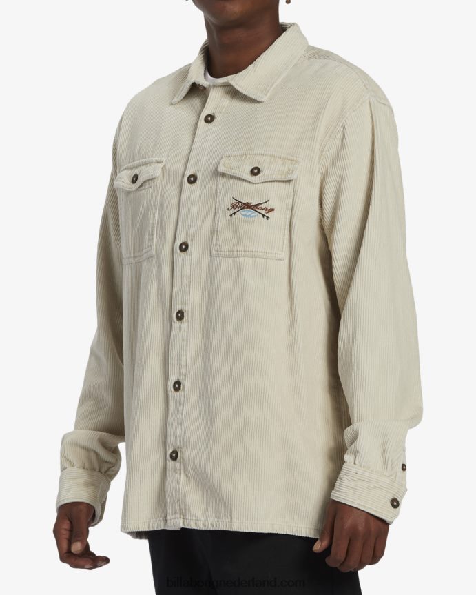 Billabong Heren bong dagen shirt met lange mouwenchino 4D20H396