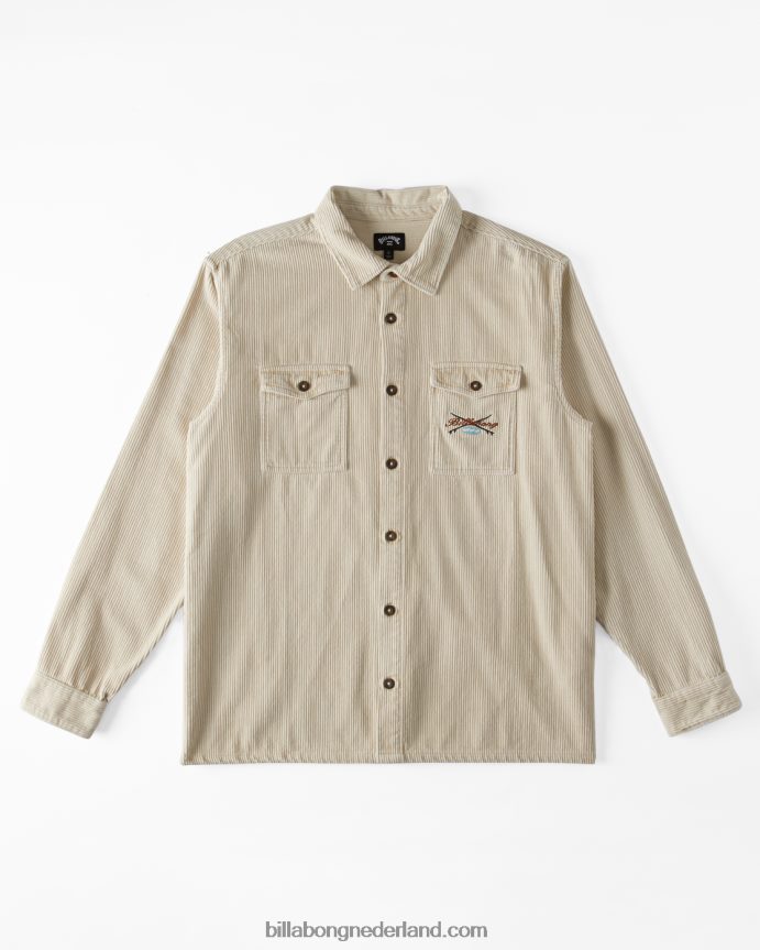 Billabong Heren bong dagen shirt met lange mouwenchino 4D20H396