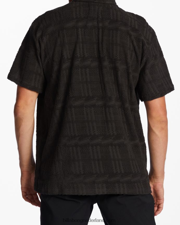 Billabong Heren loafer overhemd met korte mouwenraaf 4D20H606