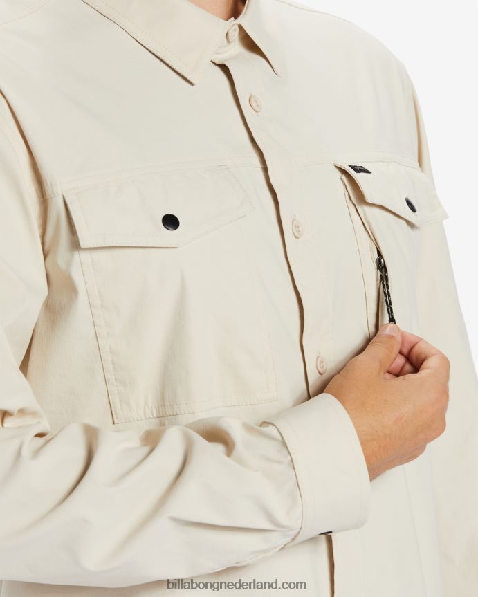 Billabong Heren surftrek tech shirt met lange mouwenchino 4D20H493