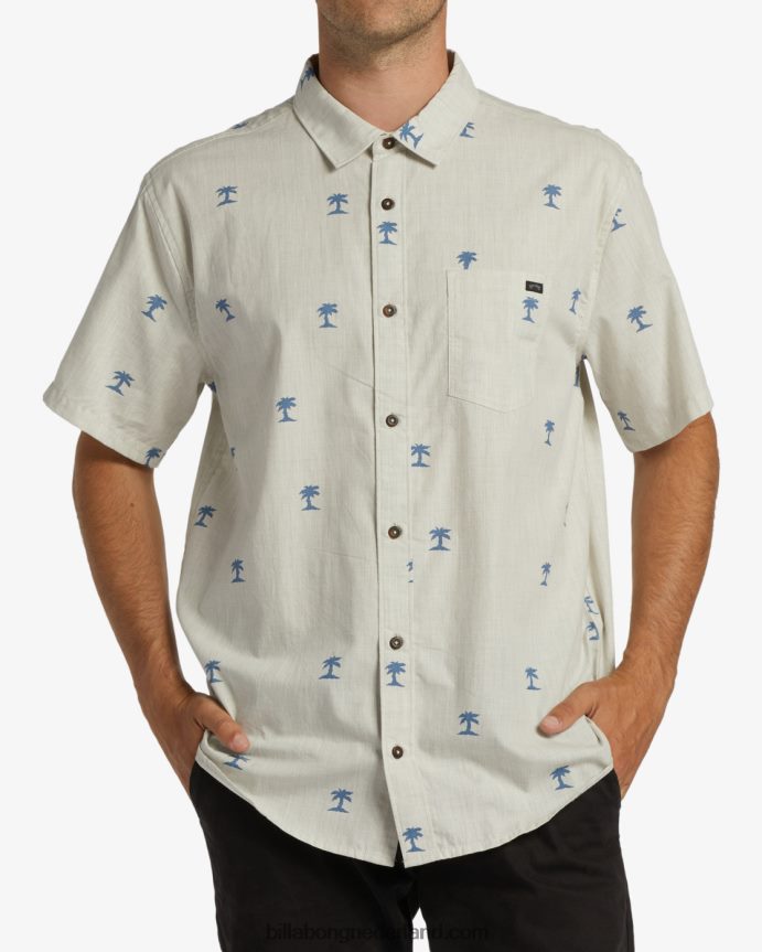 Billabong Heren zondag mini shirt met korte mouwenhaver 4D20H372