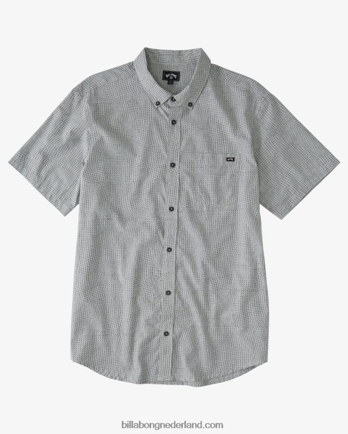 Billabong Heren zondag mini shirt met korte mouwenlegering 4D20H641