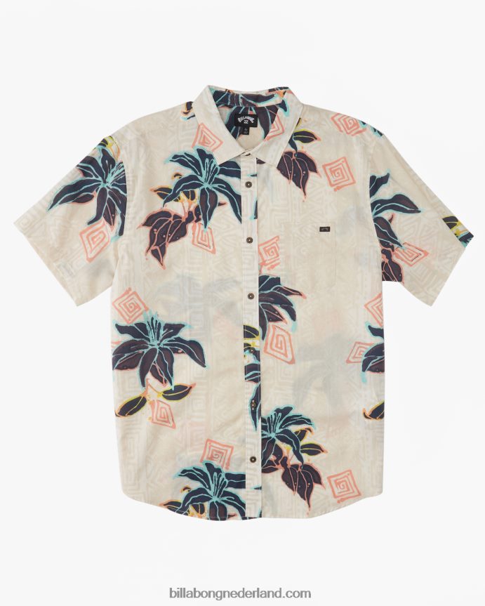 Billabong Heren zondag shirt met korte mouwenbot 4D20H371