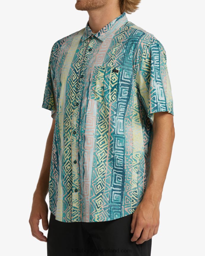 Billabong Heren zondag shirt met korte mouwenwater 4D20H405