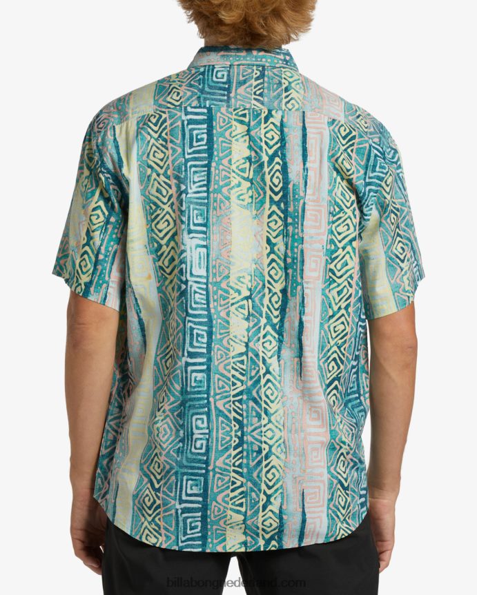 Billabong Heren zondag shirt met korte mouwenwater 4D20H405