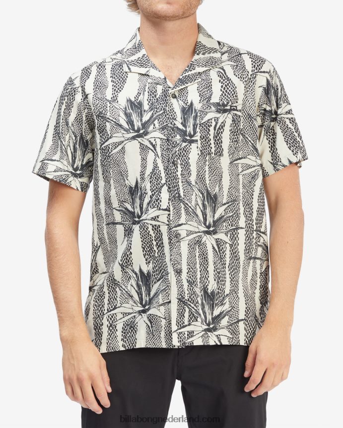 Billabong Heren zondag vakantie shirt met korte mouwenchino 4D20H582