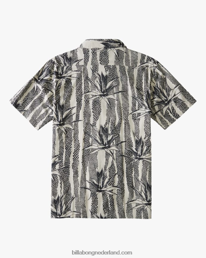 Billabong Heren zondag vakantie shirt met korte mouwenchino 4D20H582