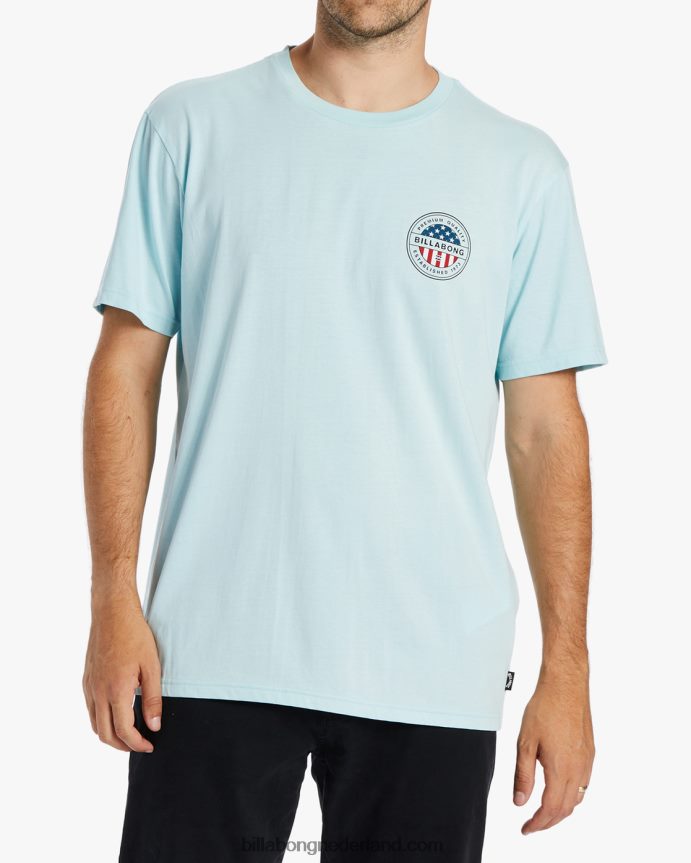 Billabong Heren Amerikaans rotort-shirtkust 4D20H366