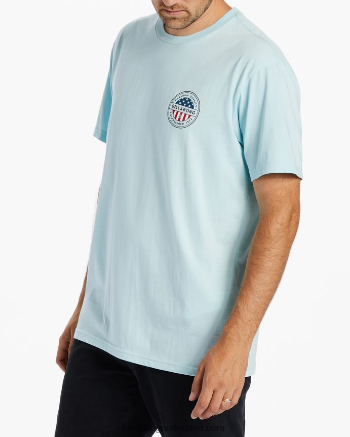 Billabong Heren Amerikaans rotort-shirtkust 4D20H366