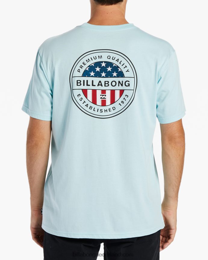 Billabong Heren Amerikaans rotort-shirtkust 4D20H366