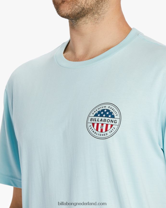 Billabong Heren Amerikaans rotort-shirtkust 4D20H366