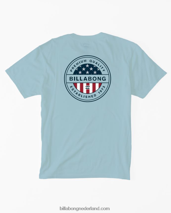 Billabong Heren Amerikaans rotort-shirtkust 4D20H366