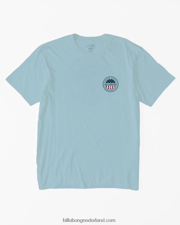 Billabong Heren Amerikaans rotort-shirtkust 4D20H366