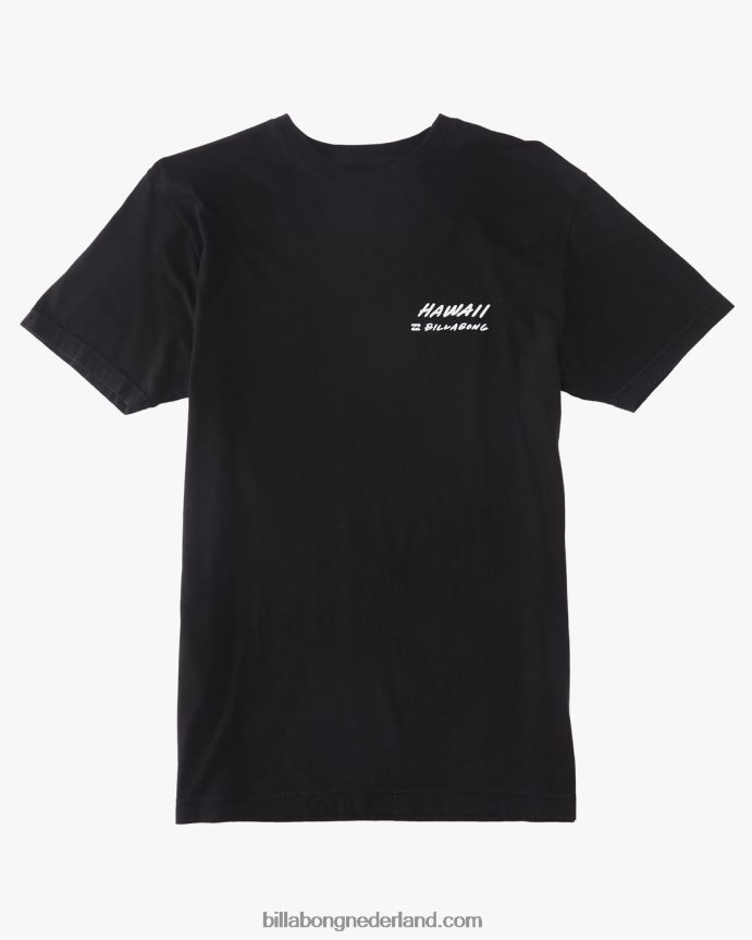 Billabong Heren Hawaiiaanse keerkringen t-shirtzwart 4D20H438