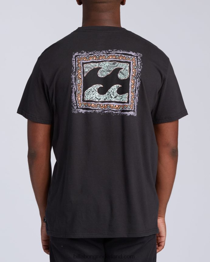 Billabong Heren T-shirt met korte mouwenzwart 4D20H447