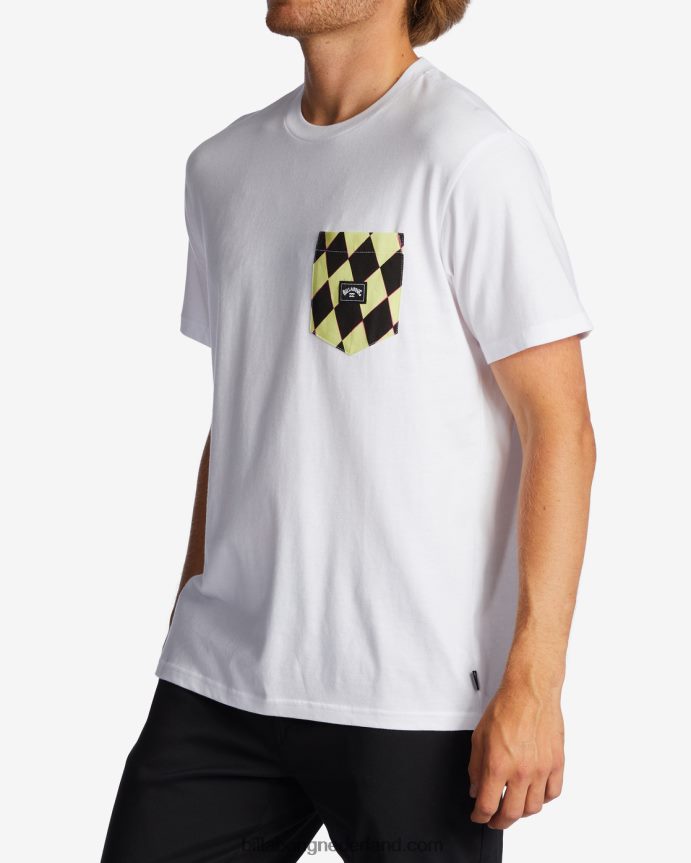 Billabong Heren T-shirt met teamzakwit 4D20H560