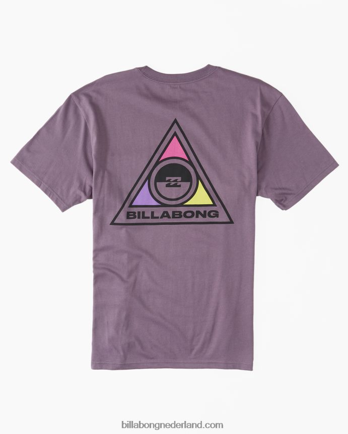 Billabong Heren T-shirt met troppo-zakpaarse nevel 4D20H601
