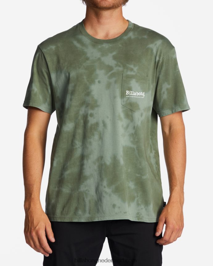 Billabong Heren T-shirt met zakwassingverstandig 4D20H352
