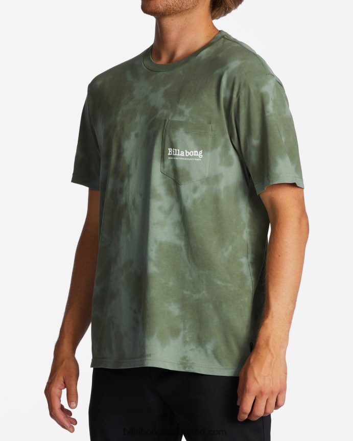 Billabong Heren T-shirt met zakwassingverstandig 4D20H352