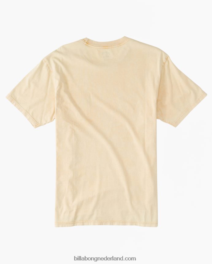Billabong Heren T-shirt met zakwassingzonnig 4D20H612