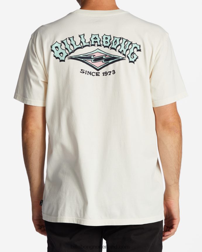 Billabong Heren archwave t-shirtgebroken wit 4D20H520