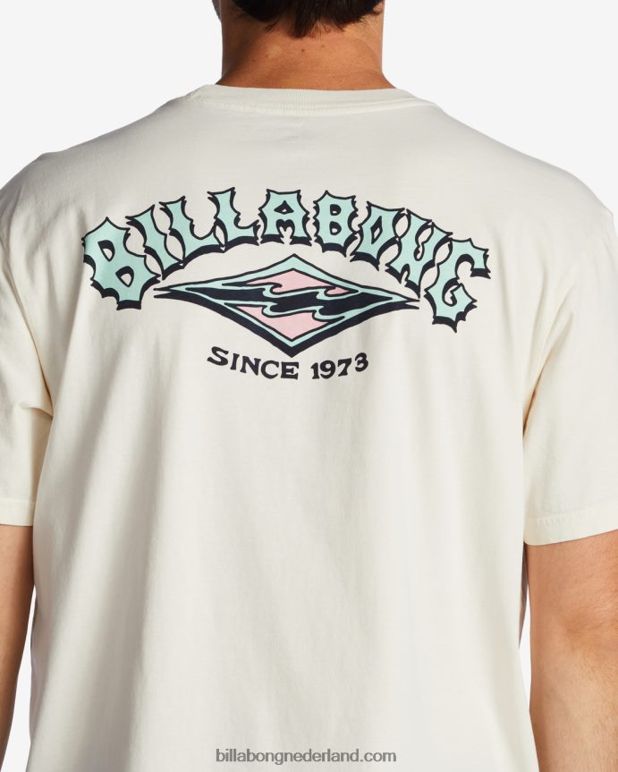 Billabong Heren archwave t-shirtgebroken wit 4D20H520