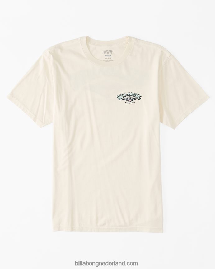 Billabong Heren archwave t-shirtgebroken wit 4D20H520