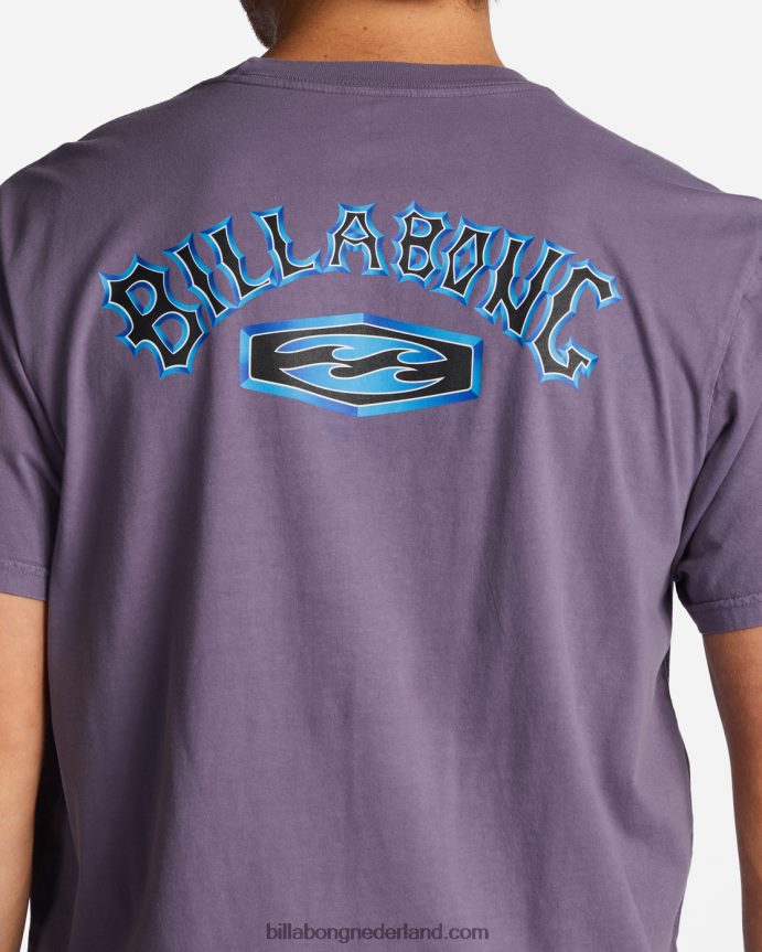 Billabong Heren archwave t-shirtpaarse nevel 4D20H331