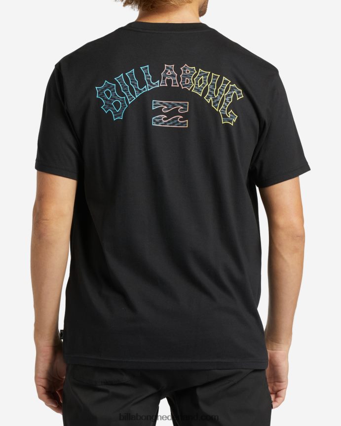 Billabong Heren boog vulling t-shirtzwart 4D20H306