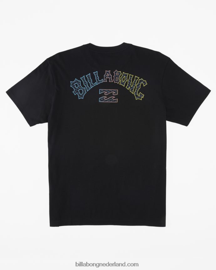 Billabong Heren boog vulling t-shirtzwart 4D20H306