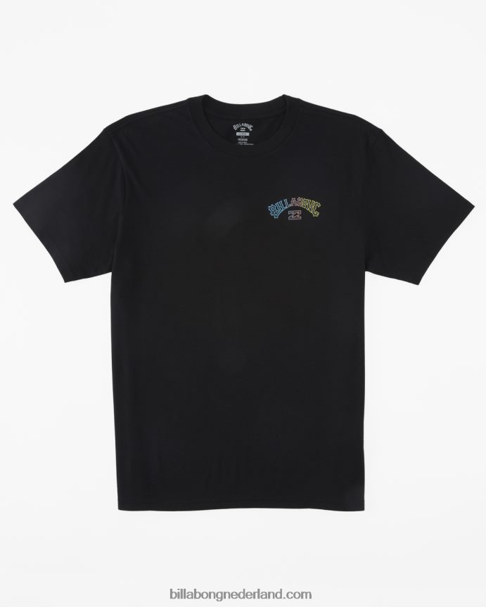 Billabong Heren boog vulling t-shirtzwart 4D20H306