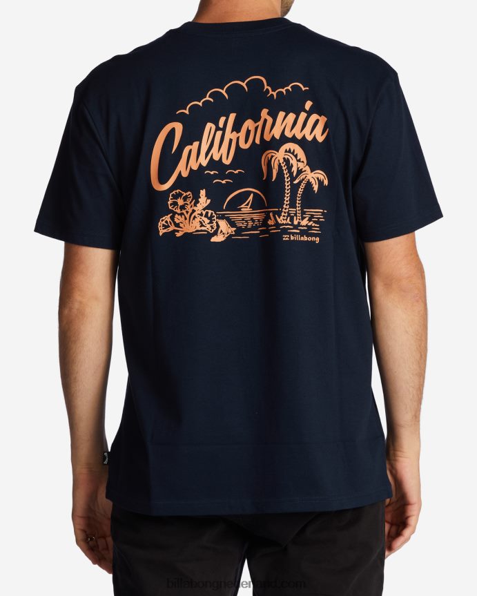 Billabong Heren ca begroeter t-shirtmarine 4D20H340