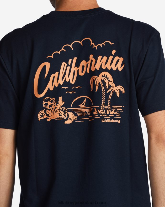 Billabong Heren ca begroeter t-shirtmarine 4D20H340