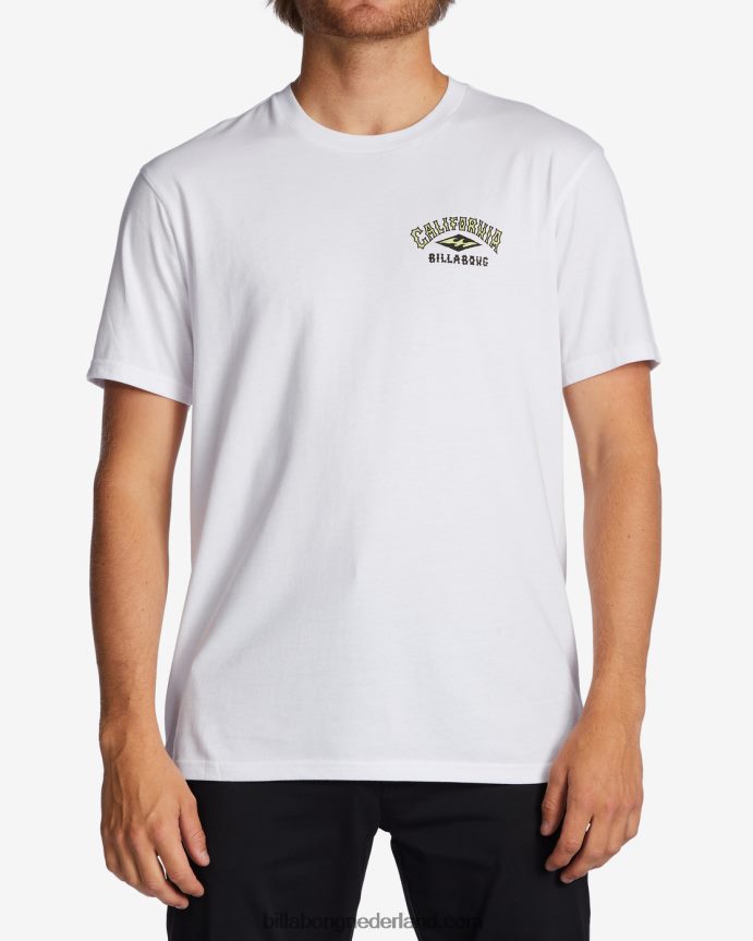 Billabong Heren ca boog t-shirtwit 4D20H421