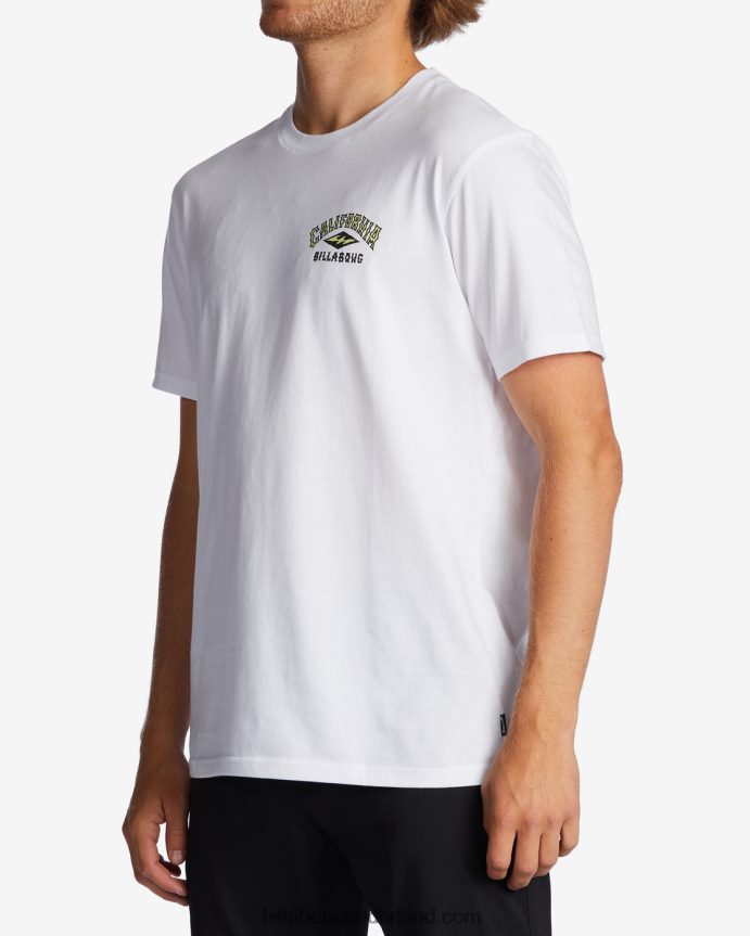 Billabong Heren ca boog t-shirtwit 4D20H421